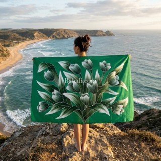 New Design Rayon Sarong Hand Painting from Bali